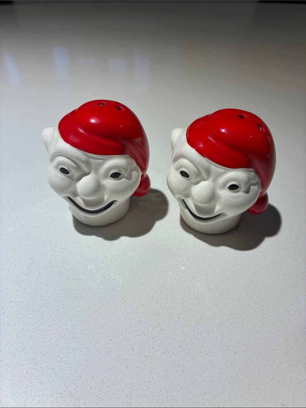 Carnaval de Quebec Bonhomme  Salt and Pepper Shaker Set